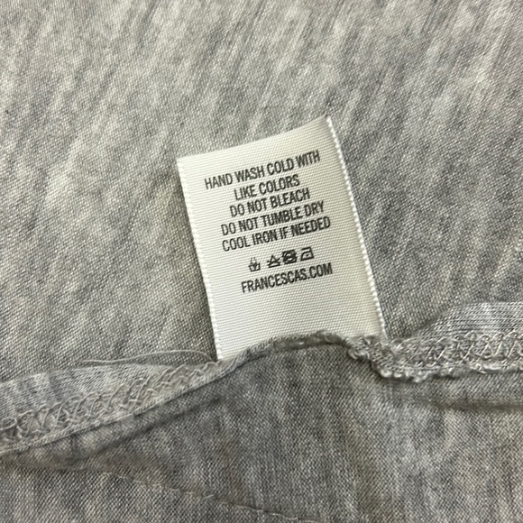 Alya Francesca’s |‎ “NO PROB-LLAMA” T-shirt Tunic 3D Floral Appliqué Gra… - Picture 9 of 9